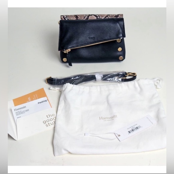 ❣️NWT HAMMITT SMALL DILLON CROSSBODY/CLUTCH❣️ - Picture 5 of 7